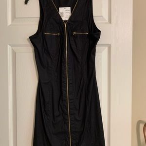 Black Zip-up Guess dress